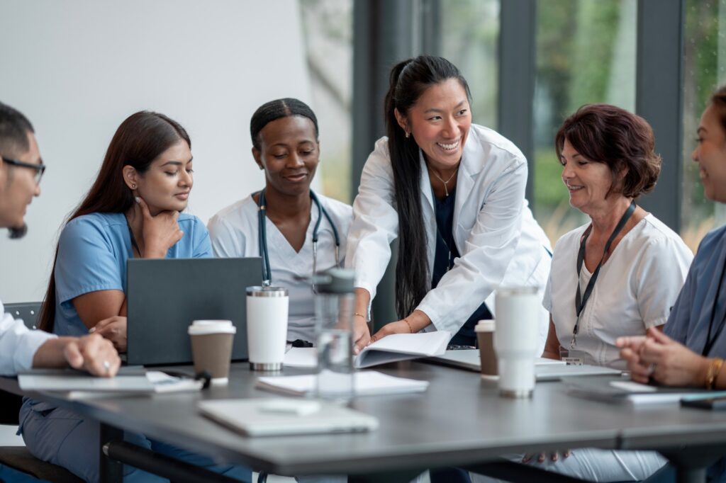 Medical team in a meeting