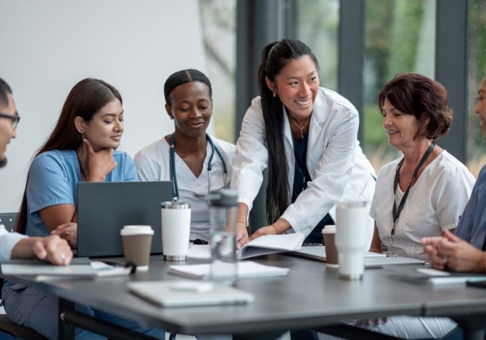 Medical team in a meeting
